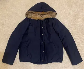 SHIPS 후드 부착 다운 코트 사이즈 38