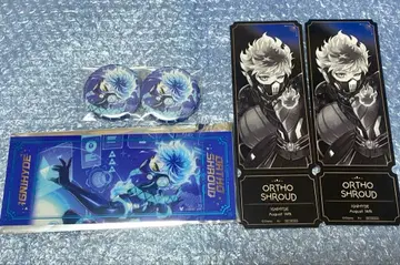 트위스테 오르토 AGF 캔뱃지 금박 빅 클리어 카드 기숙사 의류 특전