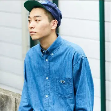 TOWNCRAFT 긴팔 데님 셔츠