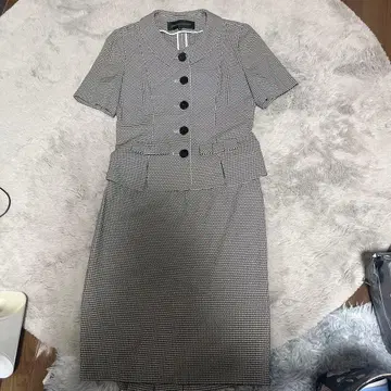 pierre cardin 체크 무늬 수트 7호