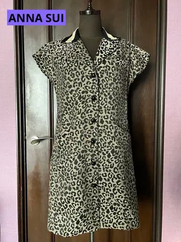 안나수이 표범 무늬 원피스