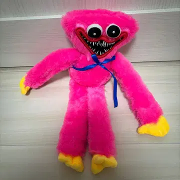 허기 워기 후드 부착 핑크 봉제 인형