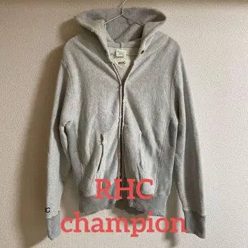 [새상품급] RHC Ronherman champion 지퍼 후드티 그레이