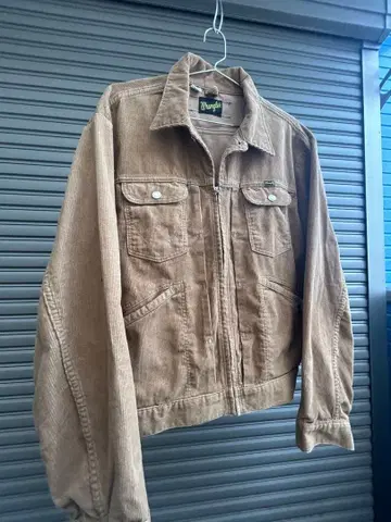wrangler 24mjz 코듀로이 자켓 브라운