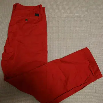 Lacoste 레드 팬츠 76cm