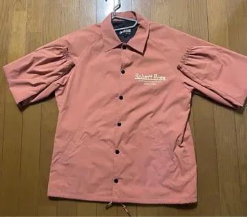 Schott Bros. 핑크 나일론 자켓