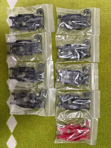 미니 사륜구동 폴리카 ABS제 경량 강화 섀시 9개 세트