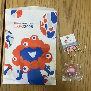 시나모롤 입체 마스코트 클리어 키링