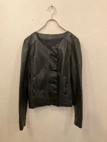 UNITED ARROWS 천연 가죽 가죽 자켓