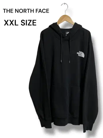 THE NORTH FACE 블랙 후드티 XXL