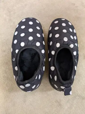 SUBU 통굽 도트 무늬 미사용 새상품