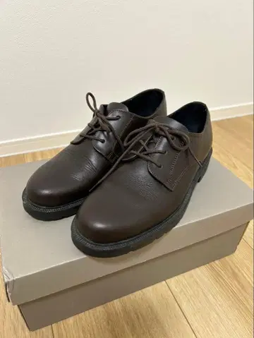 KLEMAN 레이스업 슈즈 브라운