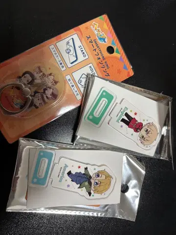 헤타리아 미국 영국 아크릴 키링 스마트폰 반지