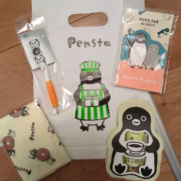 Suica 펭귄 굿즈 Pensta 한정판
