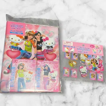 오샤레마녀 러브 and 베리 x 헬로키티 카드 파일&스티커