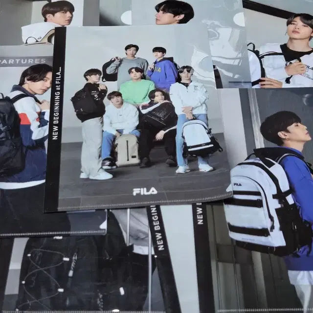 Bts 휠라 L자홀더 방탄 방탄소년단