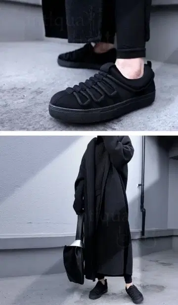 antiqua 안티카 끈 없는 슬립온 스니커즈 LL 사이즈