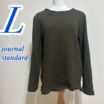 저널 스탠다드 그린 니트 L 사이즈 캐주얼 코디 남성용