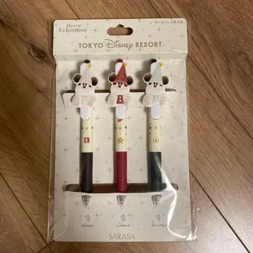 도쿄 디즈니 리조트 볼펜 3개 세트