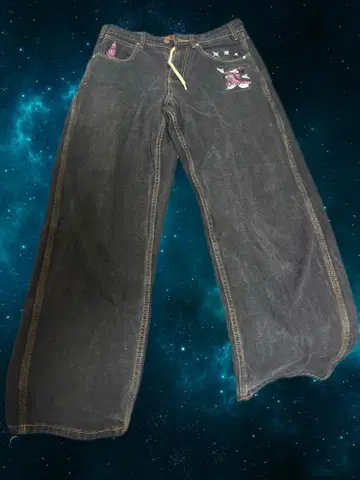 BUTTRE 배기 데님