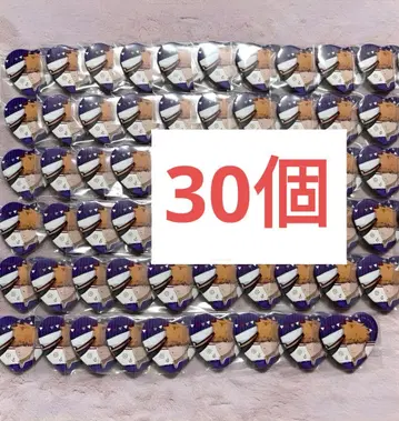 블루 록 쿠니가미 렌스케 하트 캔뱃지 마린룩 30개