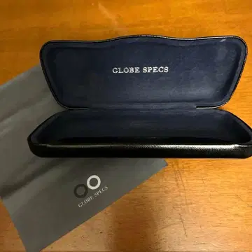 GLOBE SPECS 안경 케이스 블랙 가죽
