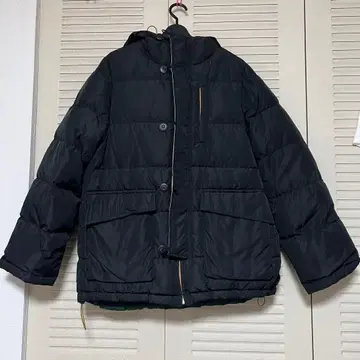 CHILD WOMAN 리버서블 미디 기장 다운 코트 새상품급