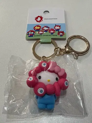 만박 산리오 미야쿠미야쿠 변신 입체 마스코트 컬러 키링 헬로키티