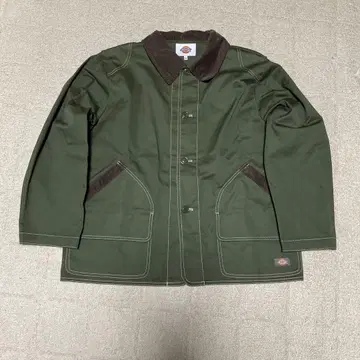 Dickies 올리브 그린 커버올 M