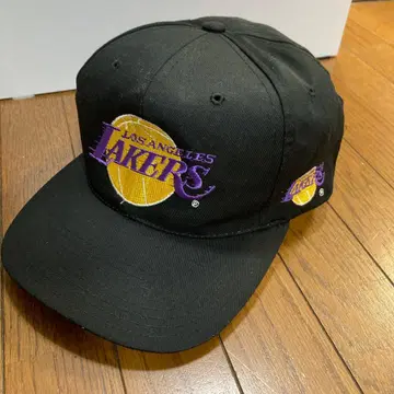 [90'] 빈티지 로스앤젤레스 레이커스 캡 블랙