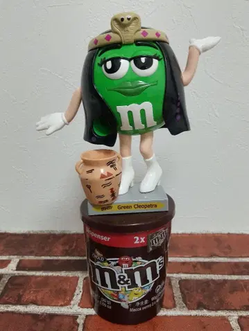 M&M's 그린 클레오파트라 디스펜서