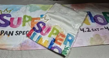 SUPER JUNIOR JAPAN SPECIAL 티셔츠 L 사이즈 타월