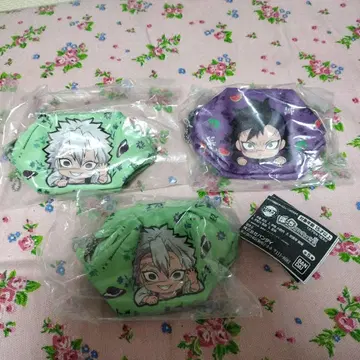 시나즈가와 형제 파우치 컬렉션 3 3개 세트