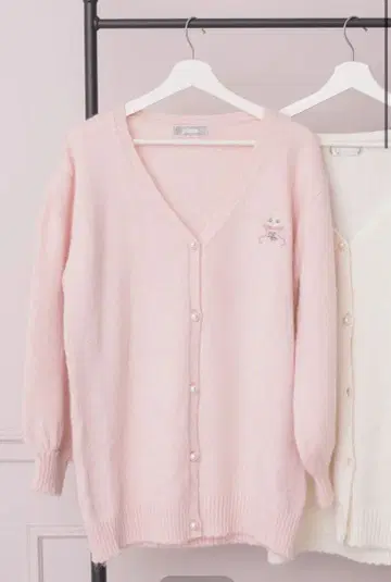 pium sweet kitten 롱 가디건 피