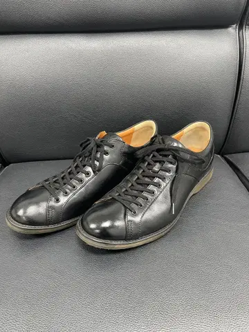 새상품급 REGAL 가죽 스니커즈 블랙 vibram 밑창 26.5cm