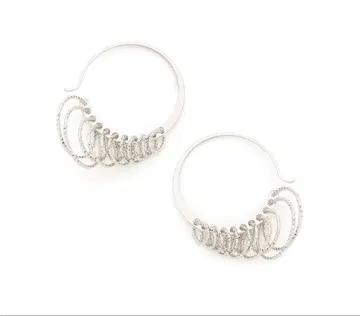 후프 귀걸이 장식적인 반지 디자인