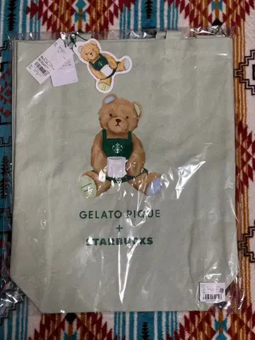 STARBUCKS gelato pique 베어 토트