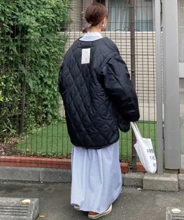 CORNERS by KR 스트라이프 셔츠 원피스