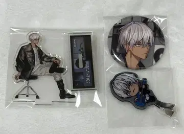 니지산지 2시라던가 광란 RIOT 특전 아크릴 스탠드 캔뱃지 이브라힘