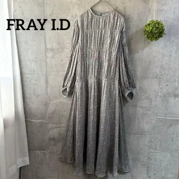 프레이 아이디 원피스 미니 꽃무늬 티어드 A라인 롱 맥시 길이