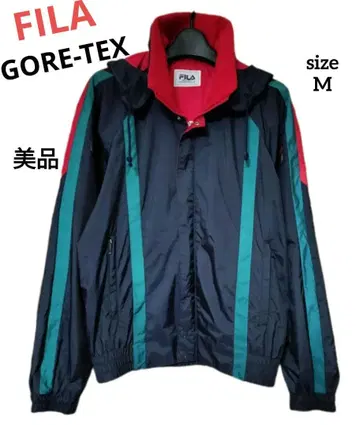 FILA GORE-TEX 빈티지 집업 자켓 나일론 후드티
