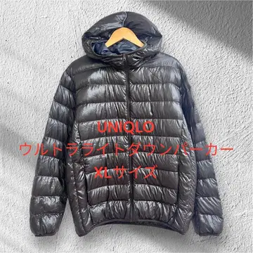 유니클로 울트라 라이트 다운 파카 XL 다크 브라운