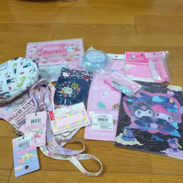 귀여운 산리오 캐릭터 세트