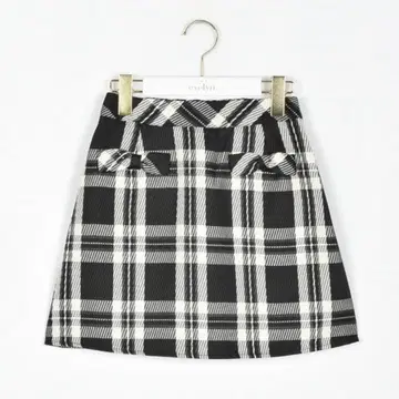 evelyn 리본 다이 케이 미니 스커트