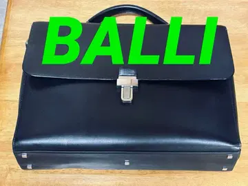 발리 BALLY 브리프 케이스 비즈니스 백 천연 가죽 Tagon