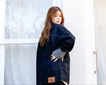 마이딜 mideal 데님 오버 자켓 인디고