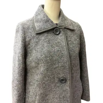 CORDIER(주) 월드 클리닝 완료 양모 미들 기장 코트