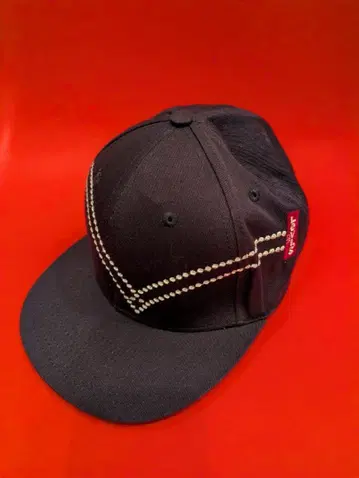 Levi's 리바이스 캡 빨간색 귀 모자 스티치