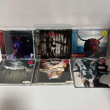 Slipknot 슬립낫 CD 6장 세트 묶음 판매