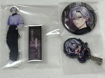 니지산지 2시라던가 광란 RIOT 특전 아크릴 스탠드 캔뱃지 후와 미나토